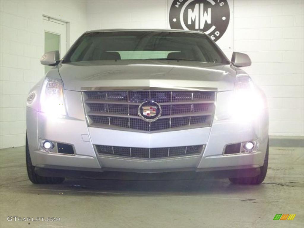 2009 CTS 4 AWD Sedan - Radiant Silver / Ebony photo #2