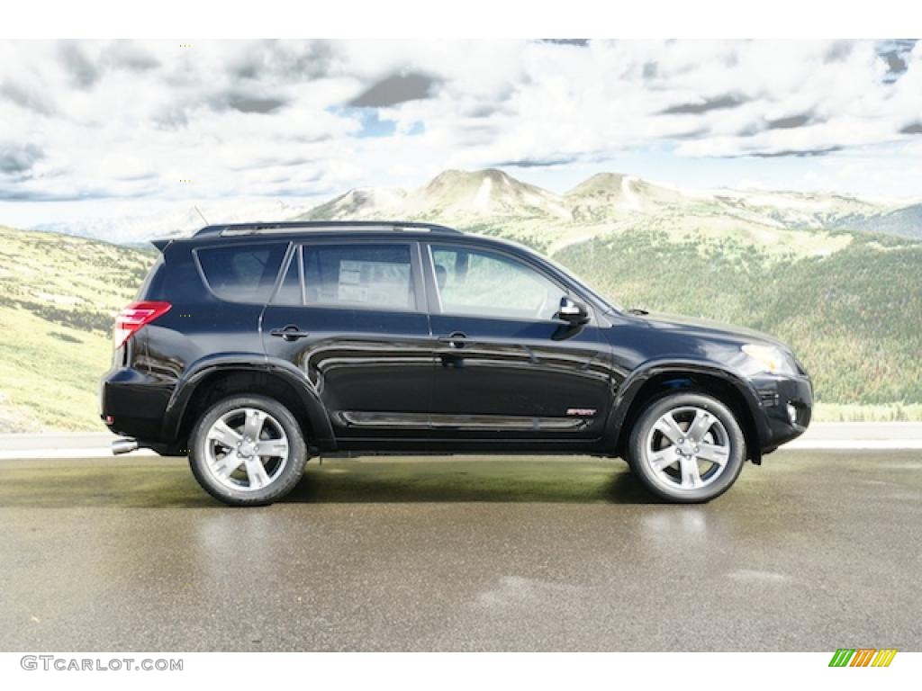 Black 2011 Toyota RAV4 V6 Sport 4WD Exterior Photo #45268996