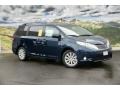 2011 South Pacific Blue Pearl Toyota Sienna Limited  photo #1