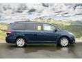 2011 South Pacific Blue Pearl Toyota Sienna Limited  photo #2
