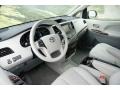 2011 Toyota Sienna Light Gray Interior Prime Interior Photo