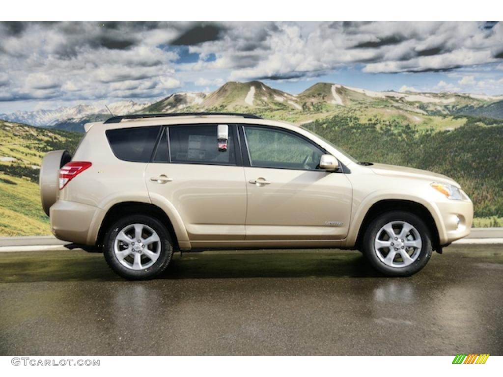 Sandy Beach Metallic 2011 Toyota RAV4 V6 Limited 4WD Exterior Photo #45270424