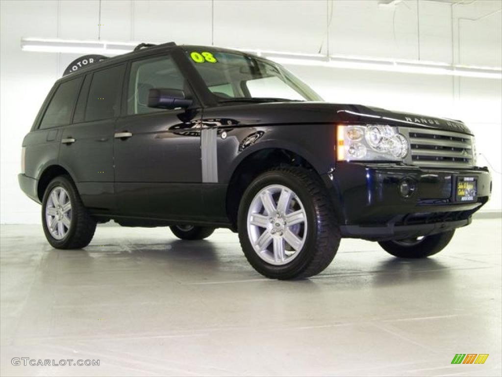 Buckingham Blue Metallic 2008 Land Rover Range Rover V8 HSE Exterior Photo #45271054