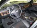 Black 2008 BMW 5 Series 528xi Sedan Interior Color