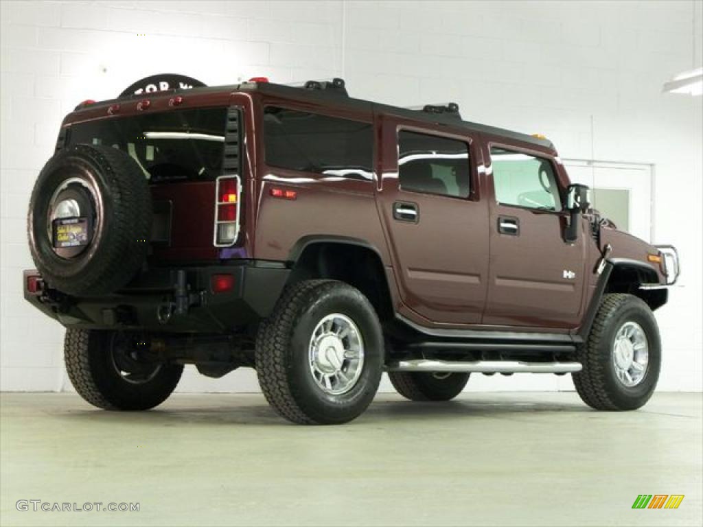 Twilight Maroon Metallic 2007 Hummer H2 SUV Exterior Photo #45271512