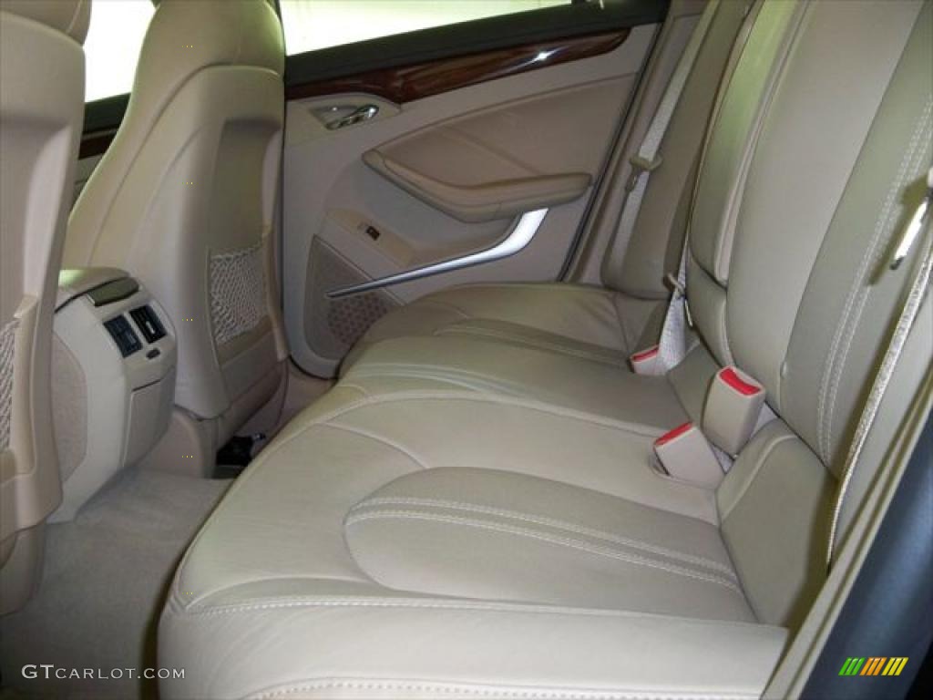 Cashmere/Cocoa Interior 2008 Cadillac CTS Sedan Photo #45271692