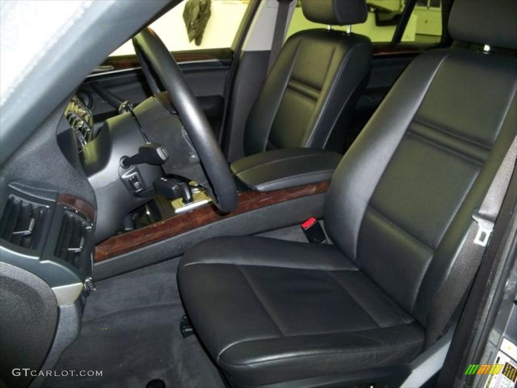 Black Interior 2007 BMW X5 3.0si Photo #45272008