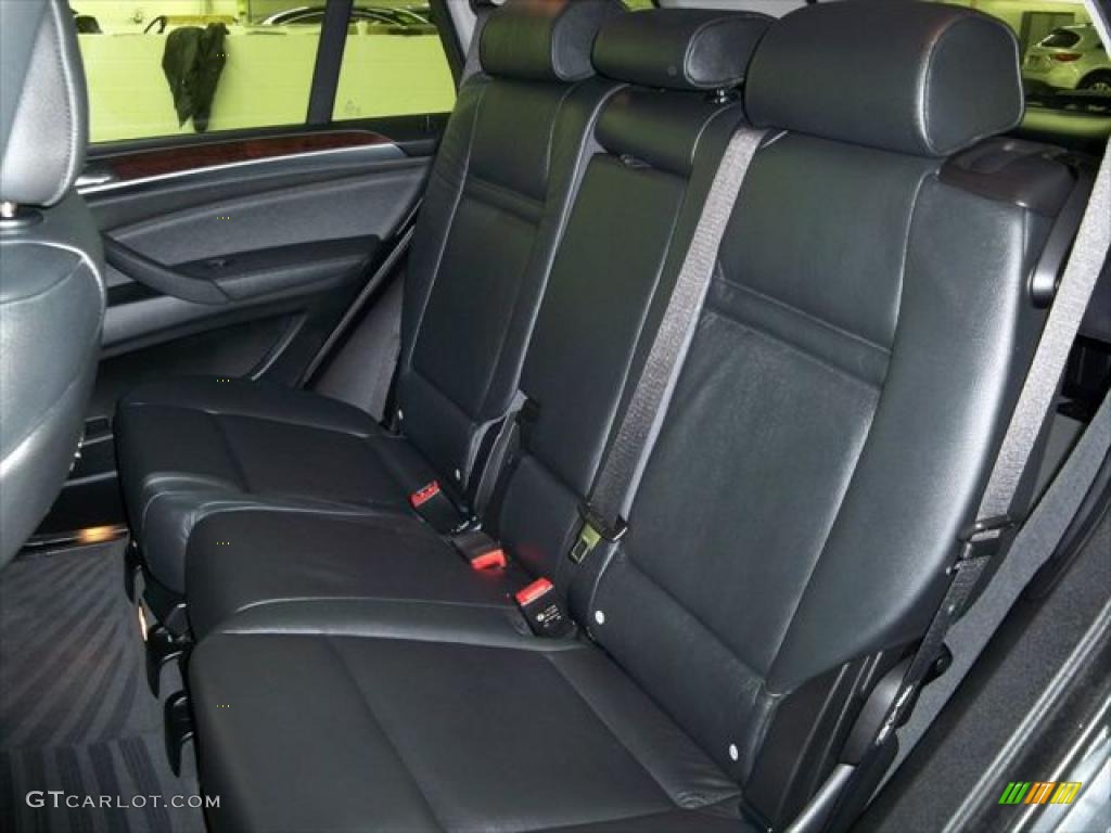 Black Interior 2007 BMW X5 3.0si Photo #45272052