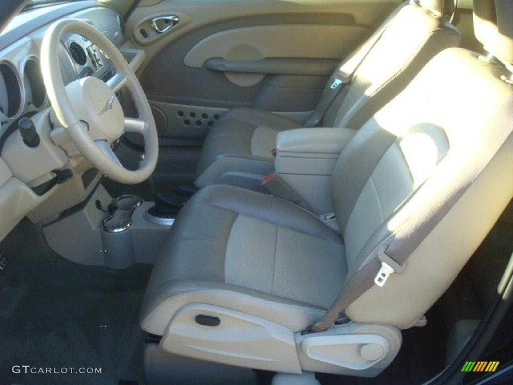 Pastel Pebble Beige Interior 2006 Chrysler PT Cruiser GT Convertible Photo #45272816