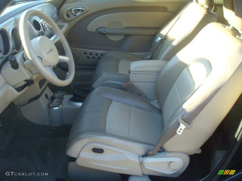 2006 PT Cruiser GT Convertible - Brilliant Black Crystal Pearl / Pastel Pebble Beige photo #7