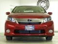 2010 Matador Red Mica Lexus HS 250h Hybrid Premium  photo #2