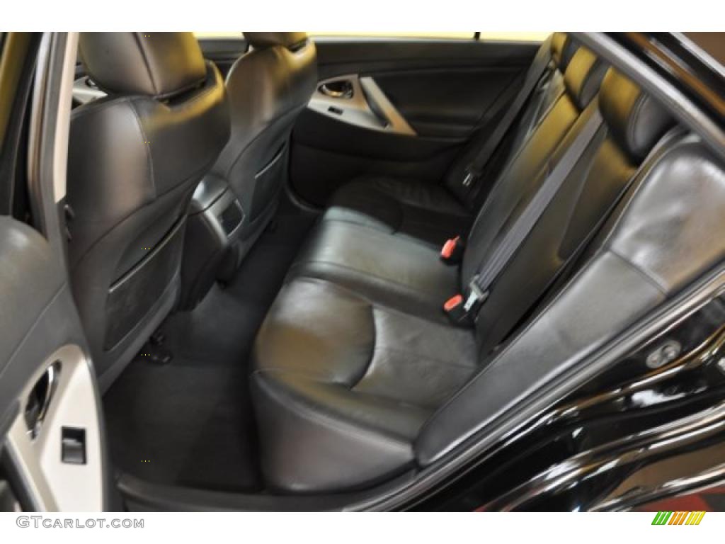 2007 Camry SE V6 - Black / Dark Charcoal photo #12