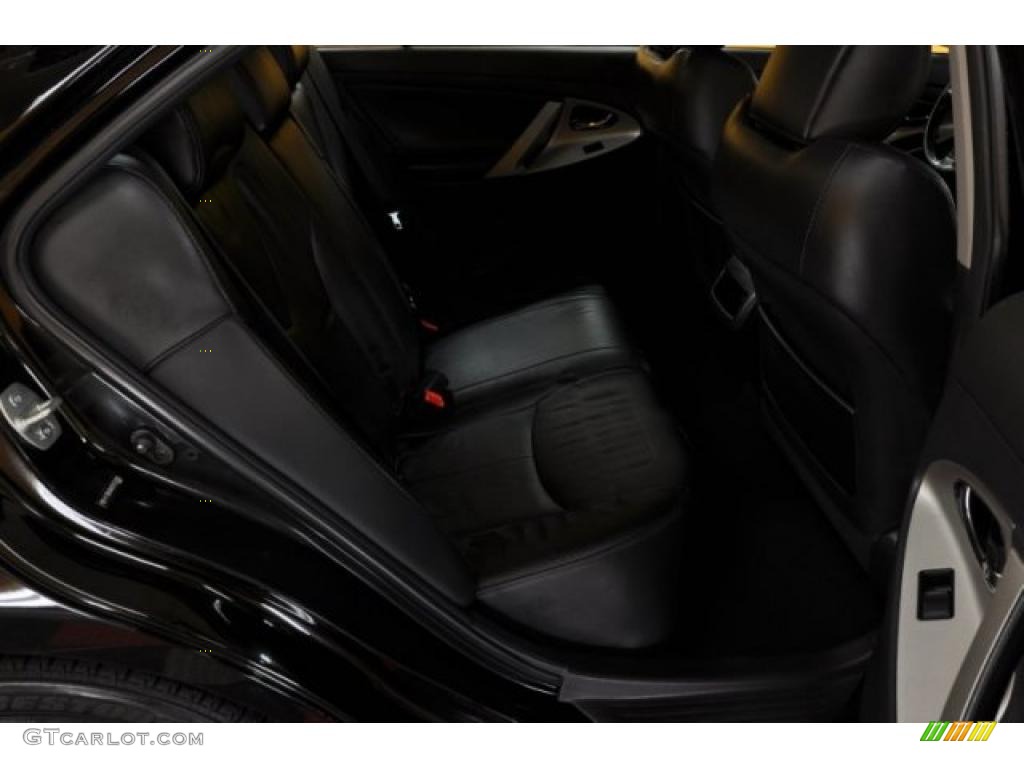 2007 Camry SE V6 - Black / Dark Charcoal photo #14