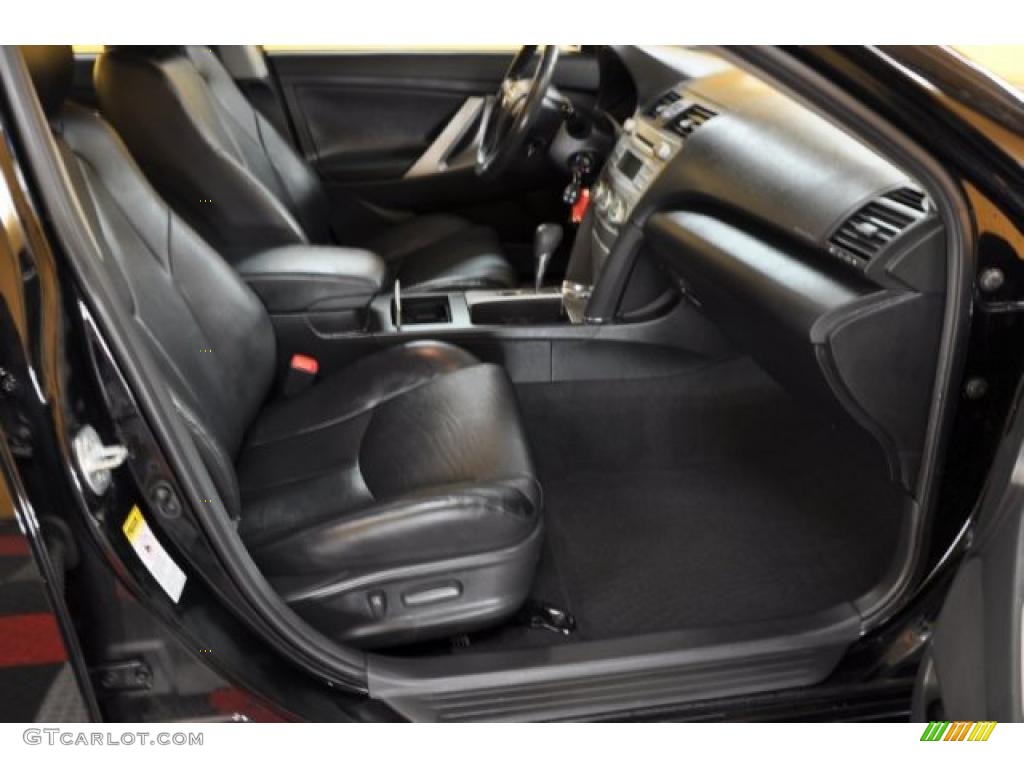 2007 Camry SE V6 - Black / Dark Charcoal photo #15