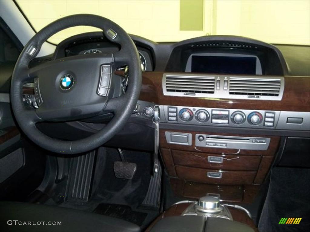 2008 7 Series 750i Sedan - Jet Black / Black photo #15