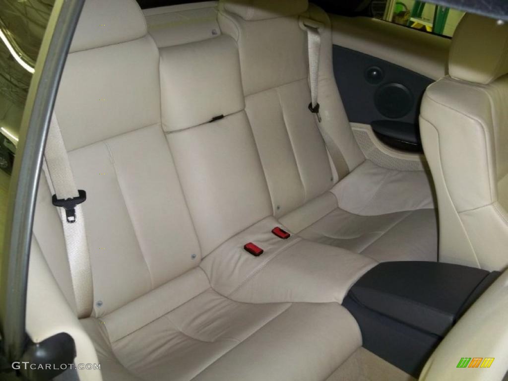 Cream Beige Interior 2005 BMW 6 Series 645i Convertible Photo #45274181