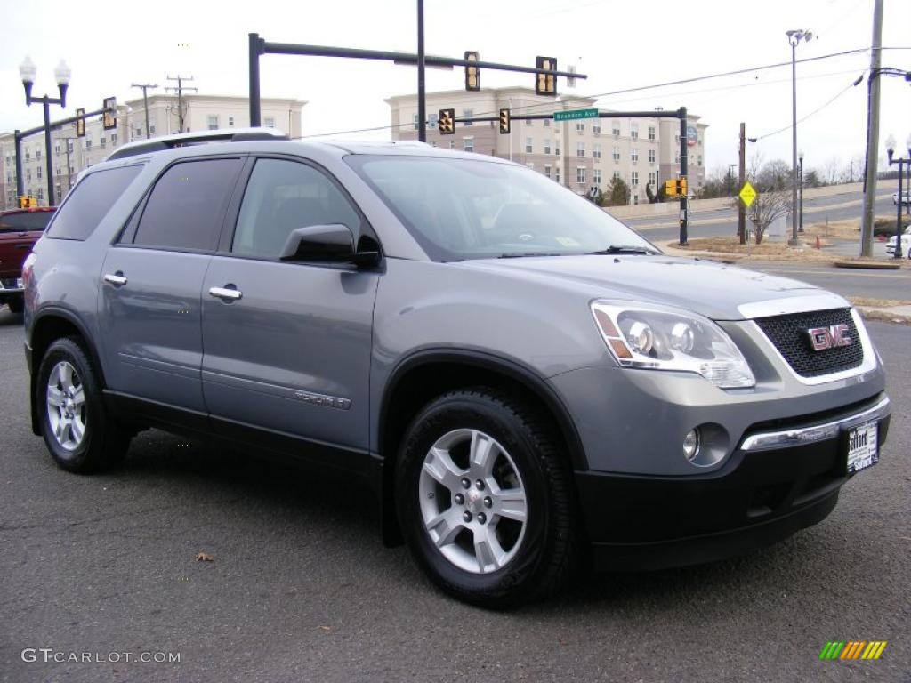 2007 Acadia SLE AWD - Blue Gold Metallic / Ebony photo #3