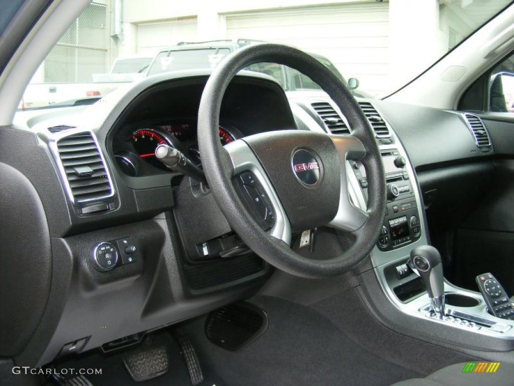 2007 GMC Acadia SLE AWD Ebony Dashboard Photo #45275177