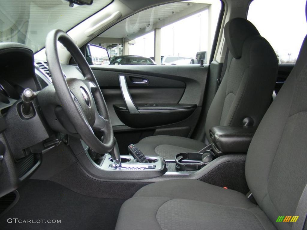 Ebony Interior 2007 GMC Acadia SLE AWD Photo #45275181