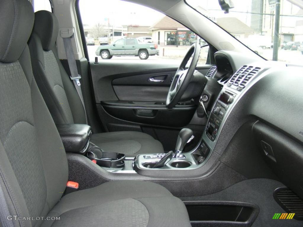 Ebony Interior 2007 GMC Acadia SLE AWD Photo #45275217
