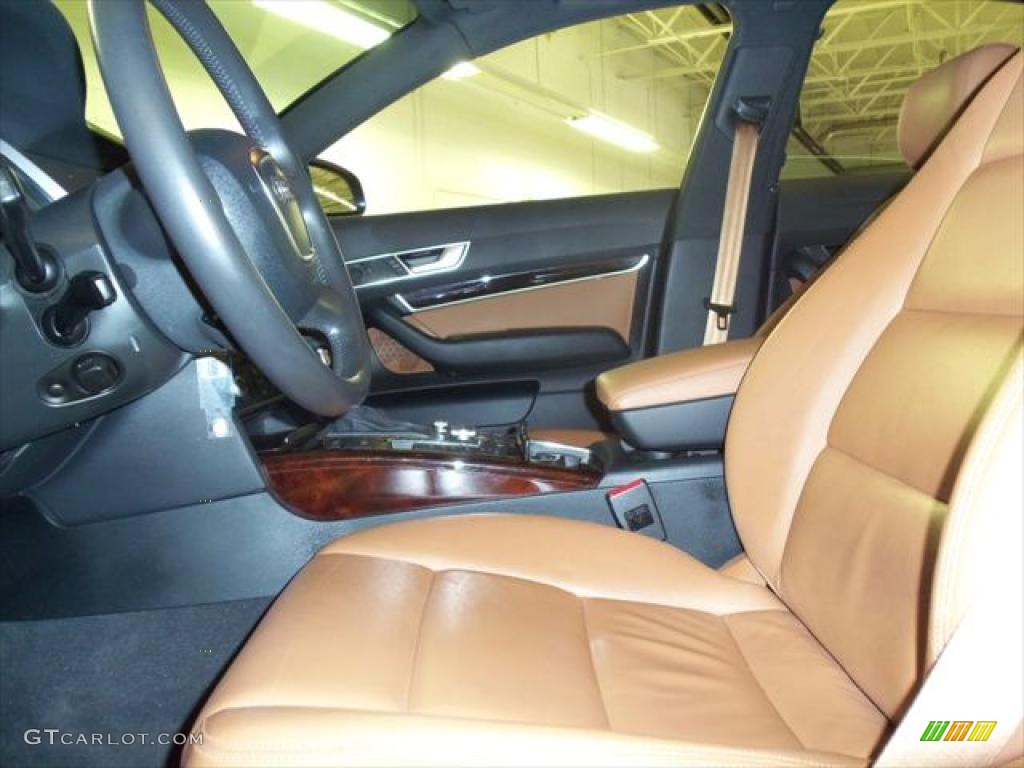 Amaretto Interior 2008 Audi A6 4.2 quattro Sedan Photo #45275473
