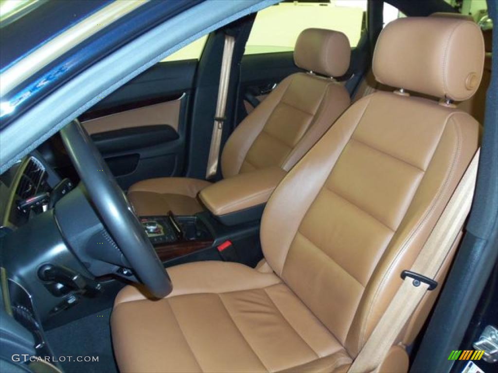 Amaretto Interior 2008 Audi A6 4.2 quattro Sedan Photo #45275485