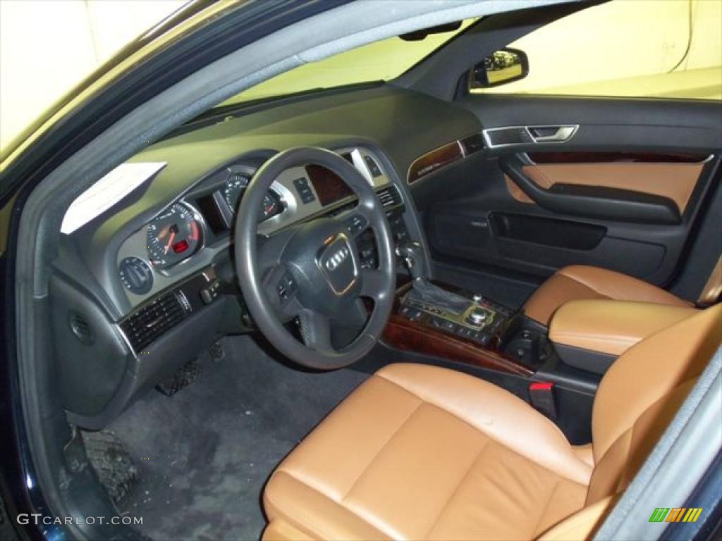 Amaretto Interior 2008 Audi A6 4.2 quattro Sedan Photo #45275497