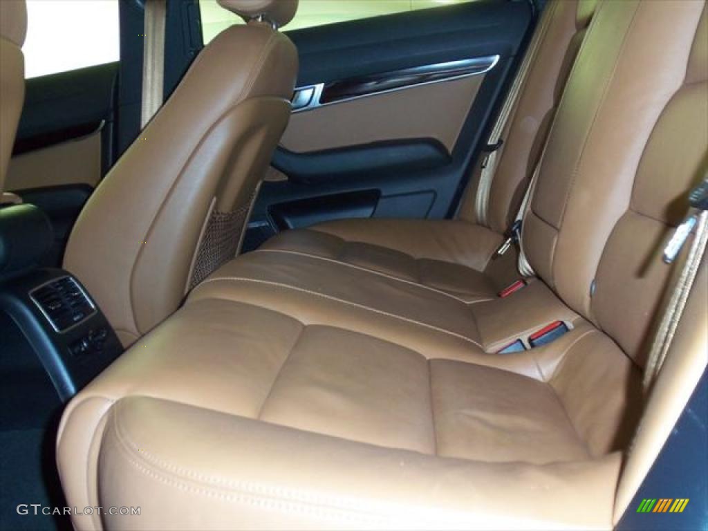 Amaretto Interior 2008 Audi A6 4.2 quattro Sedan Photo #45275537