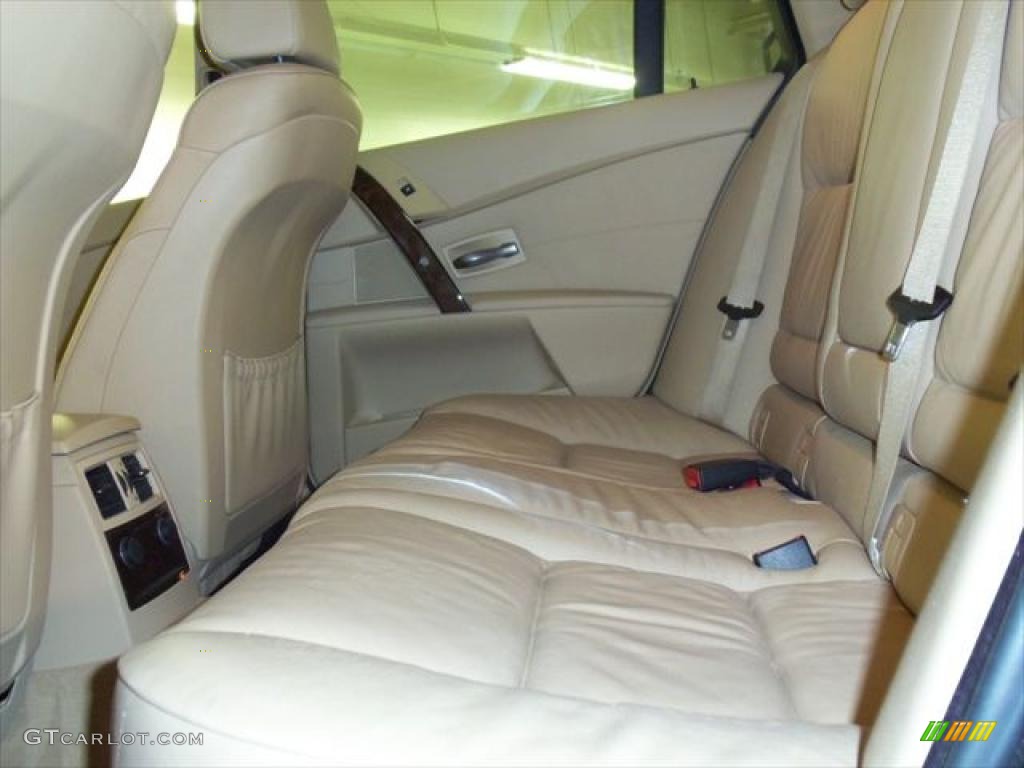 Beige Interior 2006 BMW 5 Series 530xi Wagon Photo #45275741