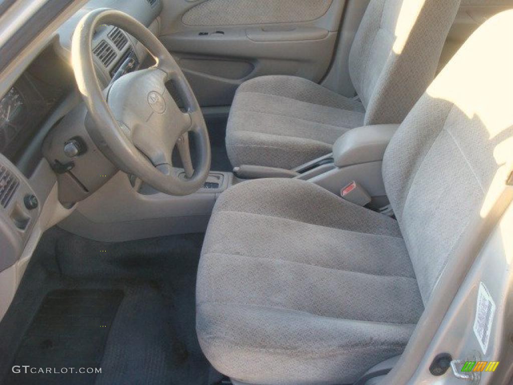 1999 Corolla VE - Silver Stream Opal / Light Charcoal photo #7
