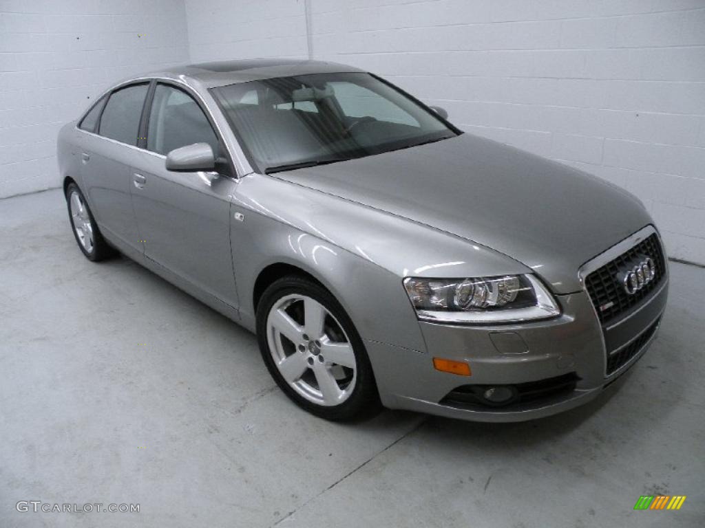 Atlas Grey Metallic 2006 Audi A6 4.2 quattro Sedan Exterior Photo #45276677