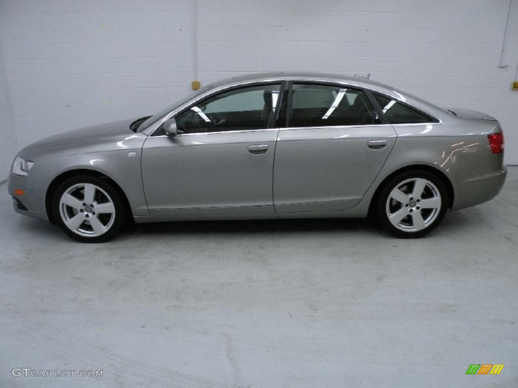 Atlas Grey Metallic 2006 Audi A6 4.2 quattro Sedan Exterior Photo #45276789