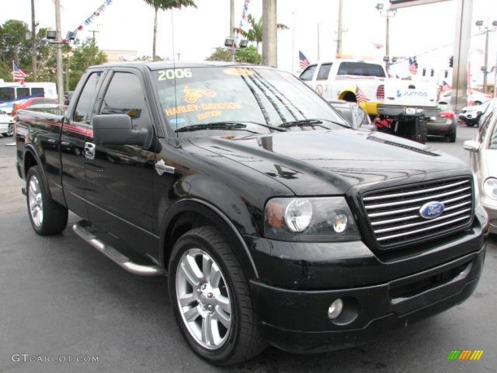 Black 2006 Ford F150 Harley-Davidson SuperCab Exterior Photo #45277053