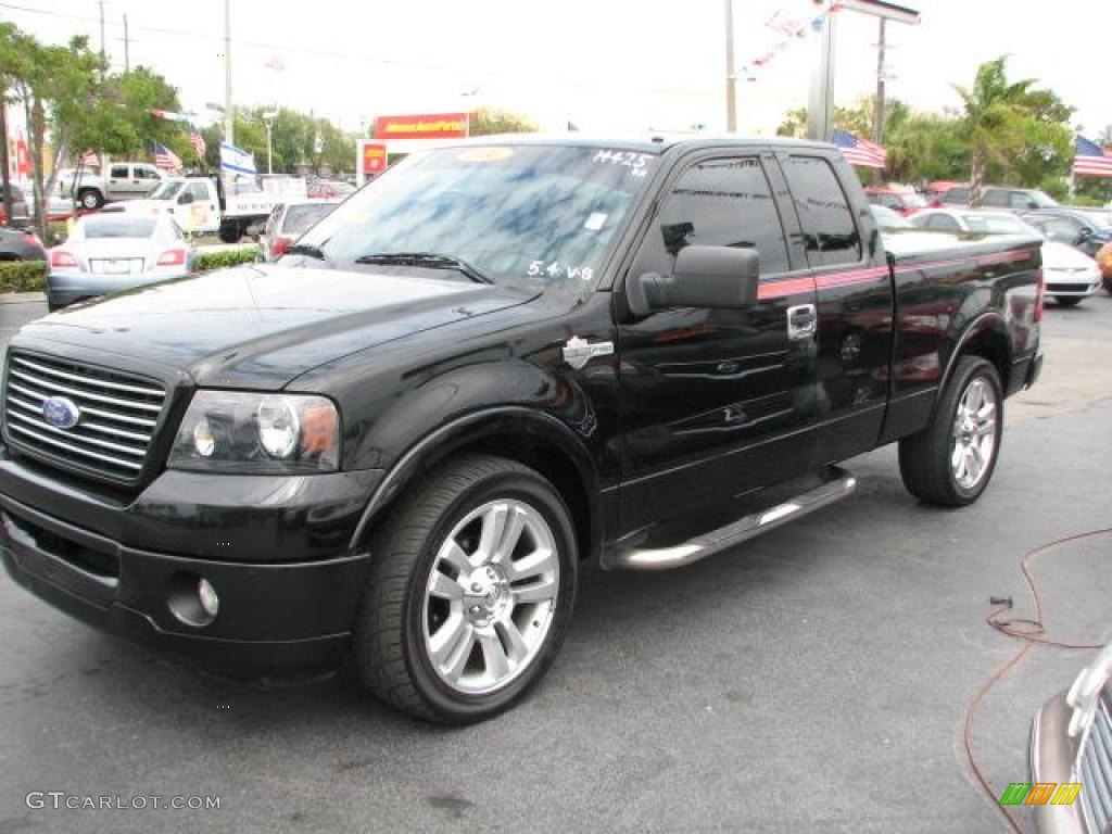 2006 F150 Harley-Davidson SuperCab - Black / Black photo #5