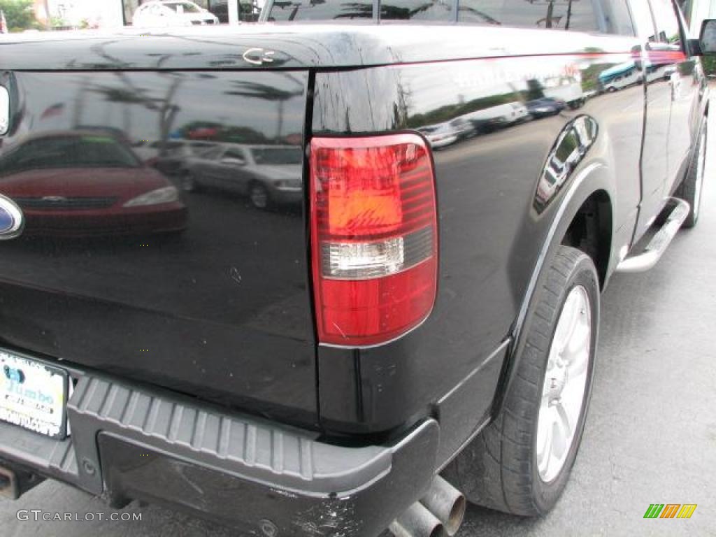 2006 F150 Harley-Davidson SuperCab - Black / Black photo #9