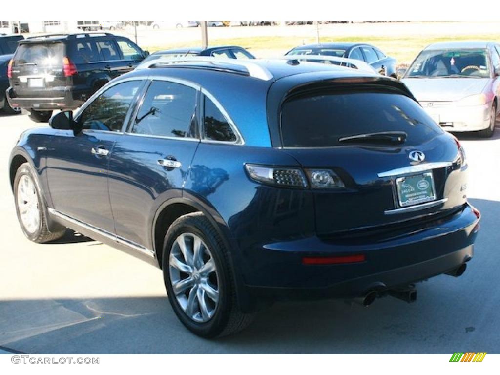 2007 FX 45 AWD - Sapphire Blue Metallic / Graphite photo #9