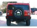 2007 Victory Red Hummer H2 SUV  photo #11
