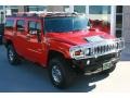 2007 Victory Red Hummer H2 SUV  photo #14