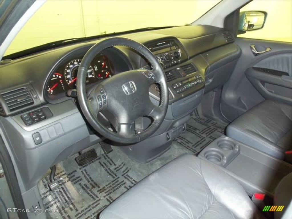 2007 Honda Odyssey EX-L Olive Dashboard Photo #45279013