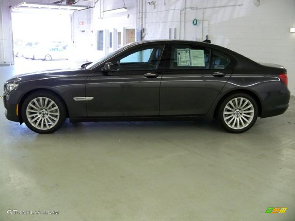 Dark Graphite Metallic 2009 BMW 7 Series 750i Sedan Exterior Photo #45279193