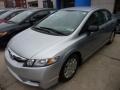 2010 Alabaster Silver Metallic Honda Civic DX-VP Sedan  photo #1