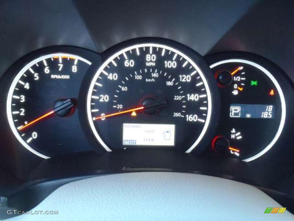 2011 Nissan Quest 3.5 SL Gauges Photo #45283215