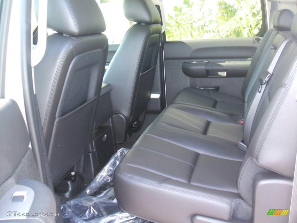 2011 Silverado 1500 LT Crew Cab - Sheer Silver Metallic / Ebony photo #4