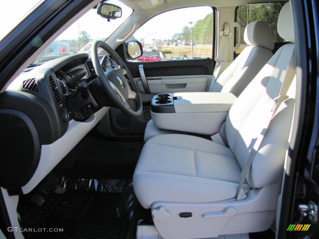 2011 Silverado 1500 LT Crew Cab - Imperial Blue Metallic / Light Titanium/Ebony photo #9