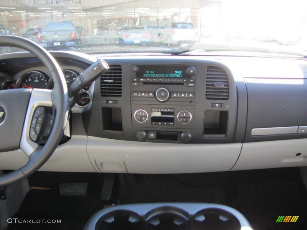 2011 Silverado 1500 LT Crew Cab - Imperial Blue Metallic / Light Titanium/Ebony photo #13