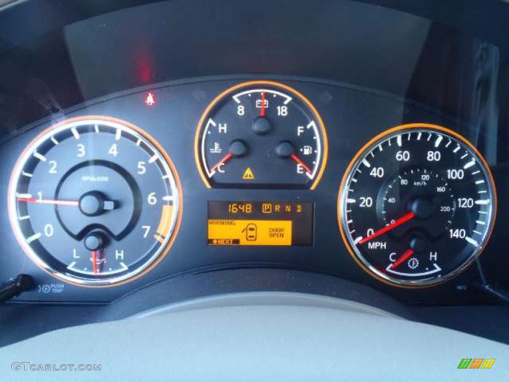 2011 Nissan Armada Platinum Gauges Photo #45284715