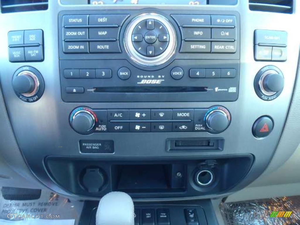 2011 Nissan Armada Platinum Controls Photo #45284722