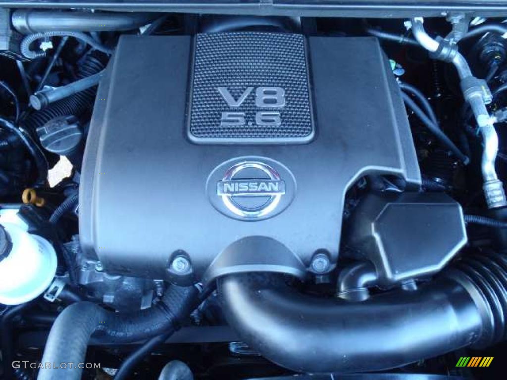 2011 Nissan Armada Platinum 5.6 Liter Flex-Fuel DOHC 32-Valve CVTCS V8 Engine Photo #45284735