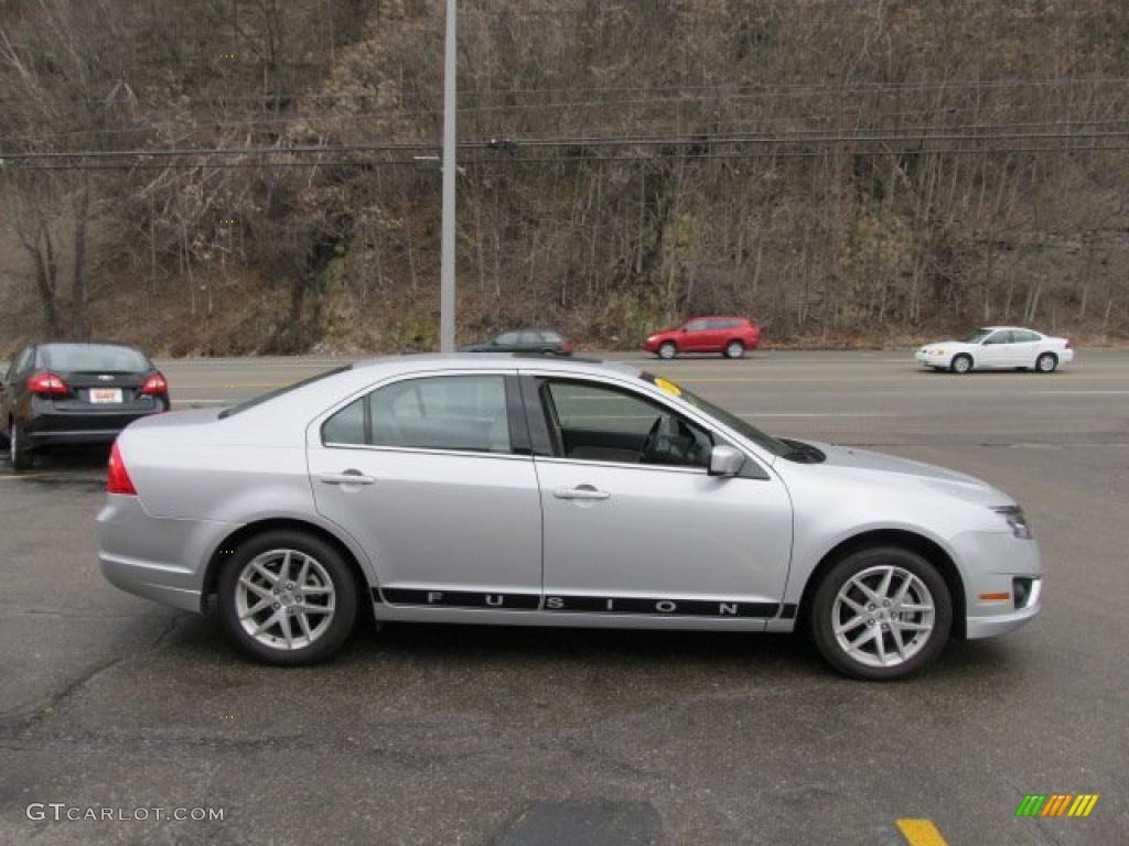 2010 Fusion SEL V6 - Brilliant Silver Metallic / Medium Light Stone photo #5