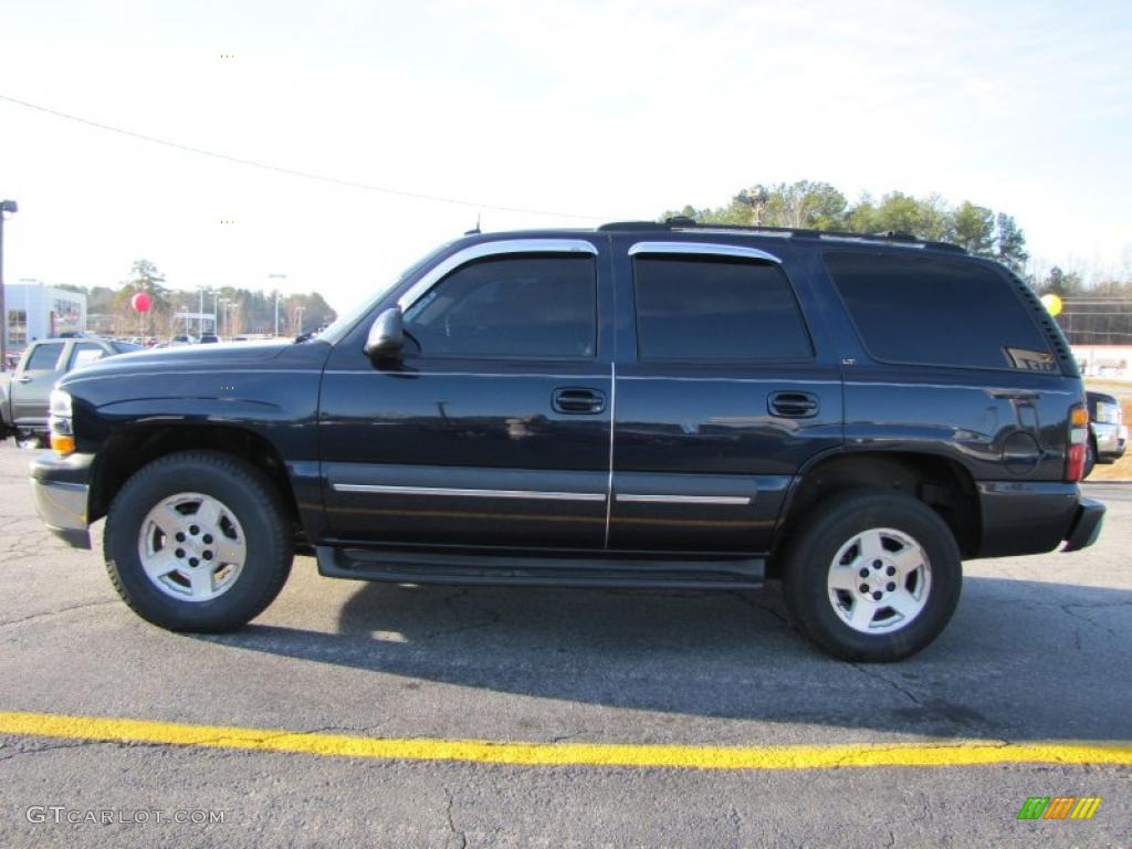2004 Tahoe LS - Dark Blue Metallic / Gray/Dark Charcoal photo #3